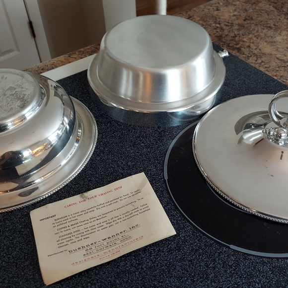 Vintage MCM Chafing Dish - Picture 8 of 12